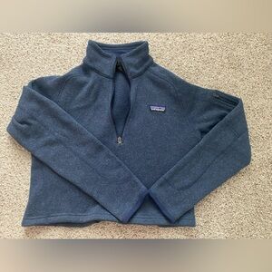 Patagonia Women’s Better Sweater 1/4 Zip Fleece Navy - Size Medium